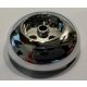 79850, 104786 | Chrome Silver Brick, Round 4 x 4 Dome Top with 2 x 2 Recessed Center | Custom Chromed by BUBUL
