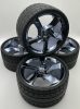 80280 80281 - Chrome TITAN Wheel 75mm D. x 41mm #1 Model Left or Right Side 73389 73398 - Custom Chromed by Bubul 