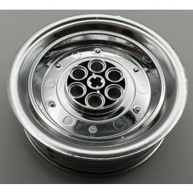   84772 | Wheel 62.3mm D. x 20.3mm Technic | Custom Chromed by Bubul