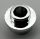 85861 Chrome Silver Plate, Round 1 x 1 with Open Stud  Custom Chromed by Bubul
