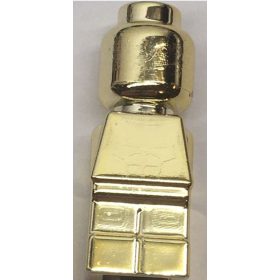   85863 | Chrome Gold Body Microfig Plain Complete | Custom Chromed by BUBUL