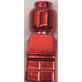   85863 | Chrome RED Body Microfig Plain Complete | Custom Chromed by BUBUL