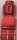 85863 | Chrome RED Body Microfig Plain Complete | Custom Chromed by BUBUL
