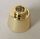 85975, 29175 | Chrome GOLD Cone 1 1/6 x 1 1/6 x 2/3 (Fez) | Custom Chromed by Bubul