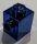 87087 | Chrome Blue Brick, Modified 1 x 1 with Stud on 1 Side | Custom Chromed by Bubul
