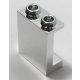 87552 Chrome Silver Panel 1 x 2 x 2 with Side Supports - Hollow Studs   or 94638 Custom Chromed by BUBUL