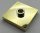87580 Chrome Gold Plate, Modified 2 x 2 with Groove and 1 Stud in Center (Jumper)  87580 or 23893 Custom Chromed By BUBUL