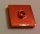 87580 Chrome-RED Plate, Modified 2 x 2 with Groove and 1 Stud in Center (Jumper)  part 87580  or 23893 Custom chromed by BUBUL
