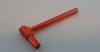 87618 | Chrome RED Bar 5L with Handle (Friction Ram) | Custom Chromed by BUBUL