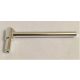 87618 | Chrome Silver Bar 5L with Handle (Friction Ram) | Custom Chromed by BUBUL