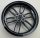 88517_T Chrome Black Chrome-Titan  Wheel 75mm D. x 17mm Motorcycle  or 52051   Custom Chromed by Bubul