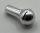90370 Chrome Silver Minifigure, Utensil Microphone with Top Half Custom Chromed by Bubul