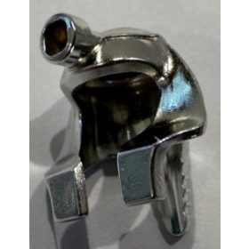   90462 Chrome Silver Minifigure, Headgear Headdress Mummy similar: x177 or 30168  Custom Chromed by BUBUL