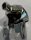 90462 Chrome Silver Minifigure, Headgear Headdress Mummy similar: x177 or 30168  Custom Chromed by BUBUL
