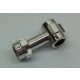 92690 | Chrome Silver Bar 1L with Top Stud and 2 Side Studs | Custom Chromed by Bubul