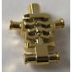 93060 | Chrome GOLD Torso Skeleton | Custom Chromed by BUBUL