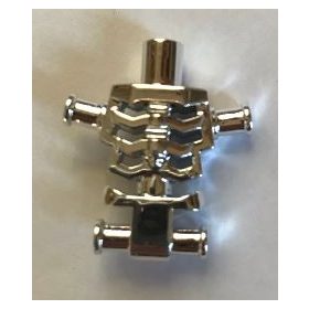   93060 | Chrome Silver Torso Skeleton | Custom Chromed by BUBUL