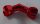 93061, 26158 | Chrome RED Arm Skeleton, Bent with Clips at 90 degrees (Vertical Grip) | Custom Chromed by BUBUL