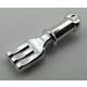 93082i | Chrome Silver Friends Accessories Cutlery Fork | Custom Chromed by BUBUL