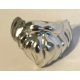 93223 | Chrome Silver Minifigure, Beard, Medium Short | Custom Chromed by BUBUL