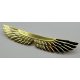 93250 | Chrome Gold Minifig, Mummy Wings | Custom Chromed by BUBUL