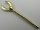 93252 | Chrome Gold Minifigure, Utensil Pharaoh's Staff with Forked End | Custom Chromed by BUBUL