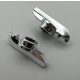 93555, 18754 | Chrome Silver Minifig, Footgear Ice Skate | Custom Chromed by BUBUL
