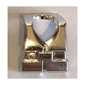   97895 | Chrome Silver Minifigure Life Jacket, Center Buckle | Custom Chromed by BUBUL