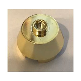   98100 | Chrome GOLD Cone 2 x 2 Truncated  | Custom Chromed by BUBUL
