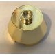 98100 | Chrome GOLD Cone 2 x 2 Truncated  | Custom Chromed by BUBUL