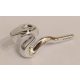 98136 | Chrome Silver  Snake, Raised | Custom Chromed by Bubul