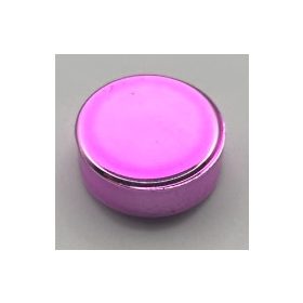   98138 | Chrome Pink Tile, Round 1 x 1, 35381 | Custom Chromed by BUBUL