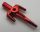 98139 Chrome-RED Minifig, Weapon Sai  Custom Chromed by BUBUL