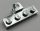 98263 | Plate, Modified 1 x 4 with Tow Ball Socket, Flattened with Holes or 49422 | Custom Chromed by Bubul