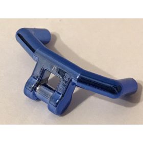   98397 Chrome Blue Minifigure, Utensil Handlebars with Angular Handles Custom Chromed by BUBUL