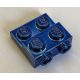 99206 Chrome Blue Plate, Modified 2 x 2 x 2/3 with 2 Studs on Side Custom Chromed by BUBUL