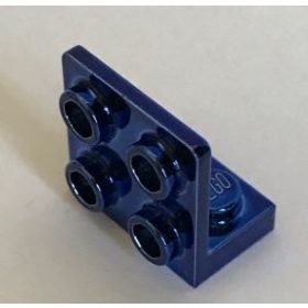   99207 | Chrome Blue Bracket 1 x 2 - 2 x 2 Inverted | Custom Chromed by Bubul
