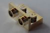 99780 | Chrome Gold Bracket 1 x 2 - 1 x 2 Inverted | Custom Chromed by Bubul