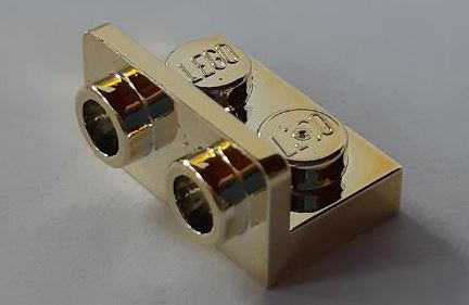 99780 | Chrome Gold Bracket 1 x 2 - 1 x 2 Inverted | Custom Chromed by Bubul