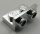 99780 | Chrome Silver Bracket 1 x 2 - 1 x 2 Inverted | Custom Chromed by Bubul
