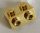 99781 | Chrome Gold Bracket 1 x 2 - 1 x 2 | Custom Chromed by Bubul