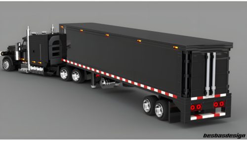 Lego Chrome BESBAS Truck Peterbilt 379