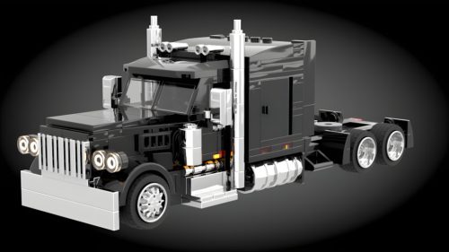 Lego Chrome BESBAS Truck Peterbilt 379