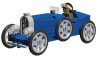 Lego Chrome Blue Bugatti Buildable Set with Chromed parts