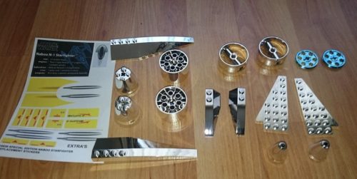 Lego Chrome Custom NABOO 10026 SET BUILDABLE