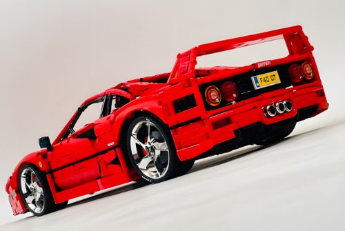 Lego Chrome Custom TUNING Pack for Cameron's F40 Loxlego