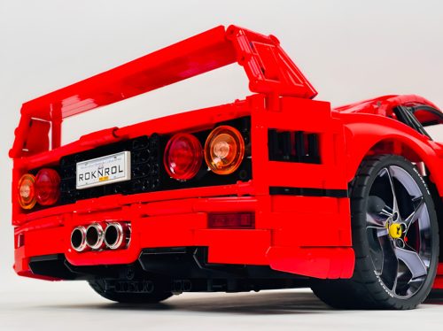 Lego Chrome Custom TUNING Pack for Cameron's F40 Loxlego