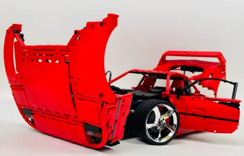 Lego Chrome Custom TUNING Pack for Cameron's F40 Loxlego