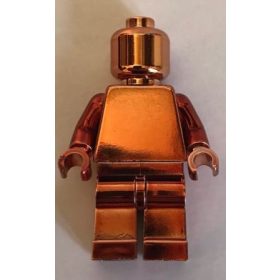   970 | Plain minifigure 973 pln Chrome Copper | Custom Chromed by BUBUL 
