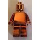 970 | Plain minifigure 973 pln Chrome Copper | Custom Chromed by BUBUL 